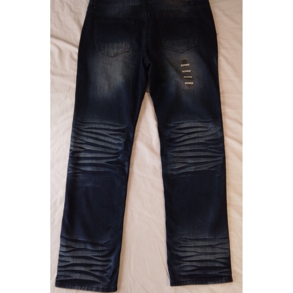 Indigo People Dexter Skinny Stretch Denim Jeans Pants Mens Size 38 x 32 - Picture 8 of 11
